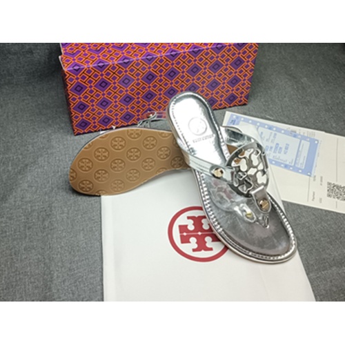 Replica Tory Burch TB Slippers For Women #1075184 $45.00 USD for Wholesale