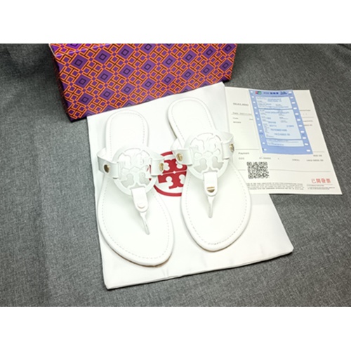 Tory Burch TB Slippers For Women #1075185 $40.00 USD, Wholesale Replica Tory Burch TB Slippers