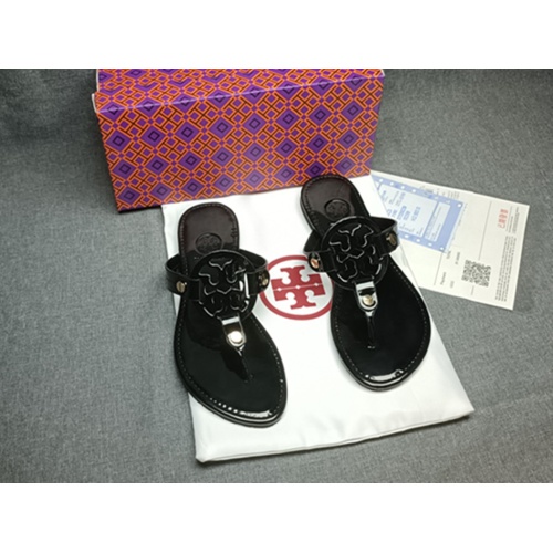 Tory Burch TB Slippers For Women #1075186 $40.00 USD, Wholesale Replica Tory Burch TB Slippers