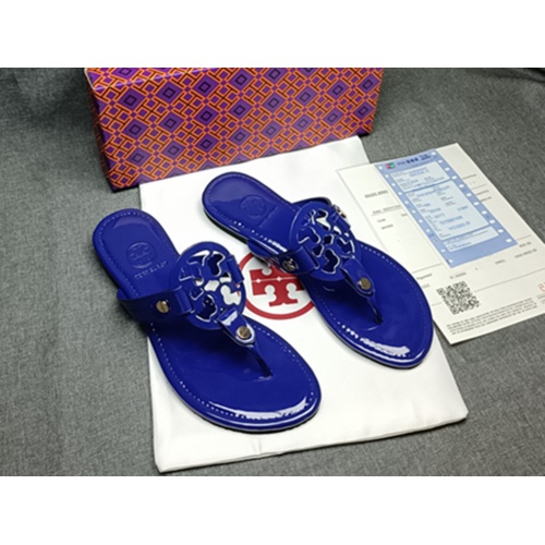 Replica Tory Burch TB Slippers For Women #1075187 $45.00 USD for Wholesale