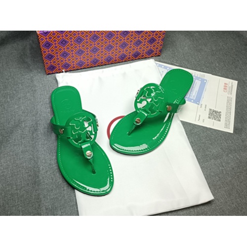 Replica Tory Burch TB Slippers For Women #1075188 $45.00 USD for Wholesale