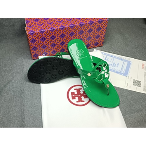 Replica Tory Burch TB Slippers For Women #1075188 $45.00 USD for Wholesale