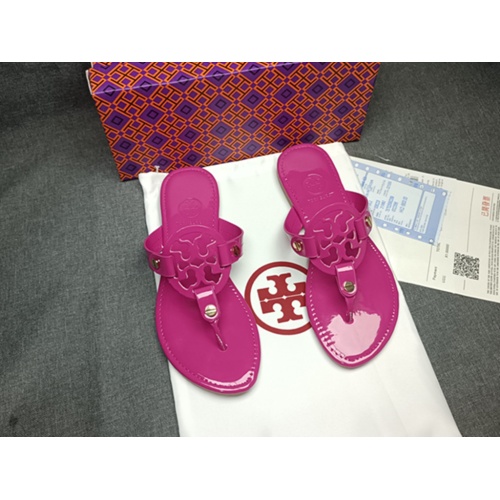 Tory Burch TB Slippers For Women #1075193 $42.00 USD, Wholesale Replica Tory Burch TB Slippers