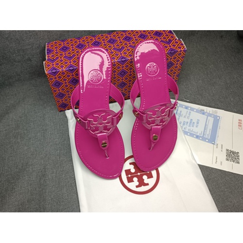 Replica Tory Burch TB Slippers For Women #1075193 $42.00 USD for Wholesale