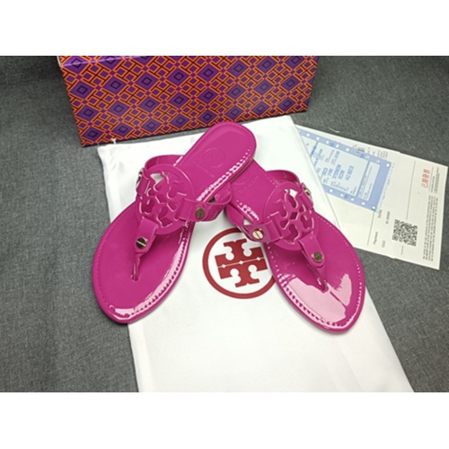 Replica Tory Burch TB Slippers For Women #1075193 $42.00 USD for Wholesale