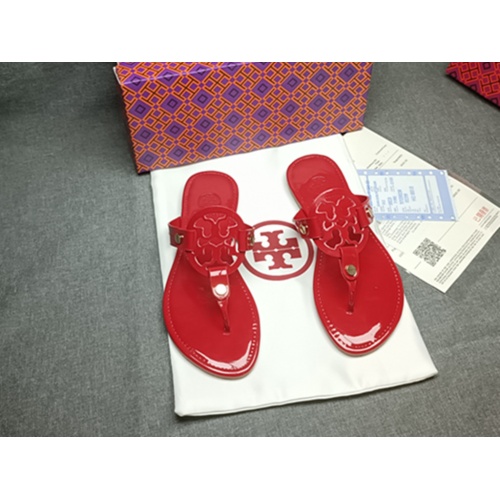 Tory Burch TB Slippers For Women #1075194 $42.00 USD, Wholesale Replica Tory Burch TB Slippers