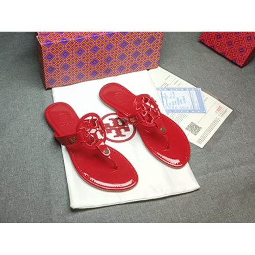 Replica Tory Burch TB Slippers For Women #1075194 $42.00 USD for Wholesale