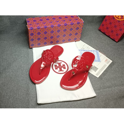 Replica Tory Burch TB Slippers For Women #1075194 $42.00 USD for Wholesale