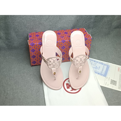 Replica Tory Burch TB Slippers For Women #1075197 $42.00 USD for Wholesale