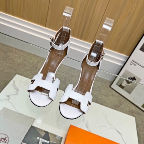 Replica Hermes Sandal For Women #1075648 $72.00 USD for Wholesale