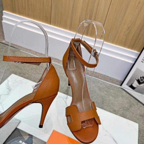 Replica Hermes Sandal For Women #1075650 $72.00 USD for Wholesale