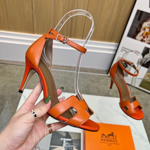 Replica Hermes Sandal For Women #1075651 $72.00 USD for Wholesale