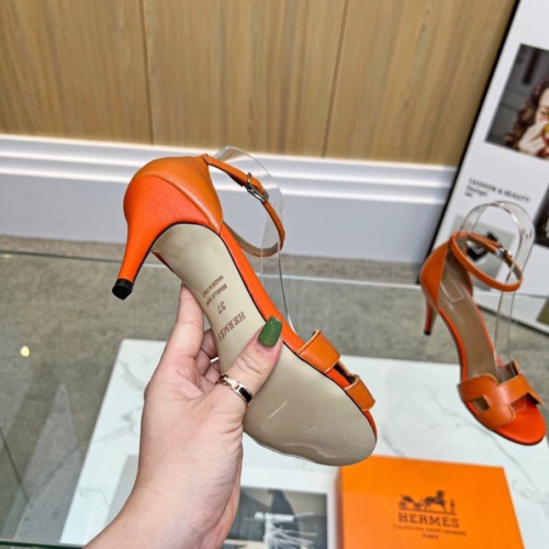 Replica Hermes Sandal For Women #1075651 $72.00 USD for Wholesale