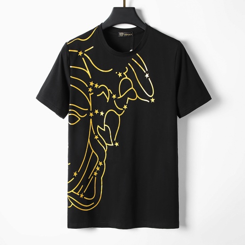 Versace T-Shirts Short Sleeved For Men #1075687 $25.00 USD, Wholesale Replica Versace T-Shirts