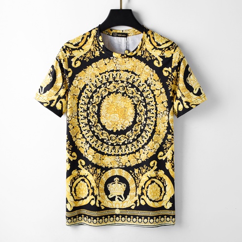 Versace T-Shirts Short Sleeved For Men #1075689 $25.00 USD, Wholesale Replica Versace T-Shirts