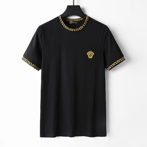 Versace T-Shirts Short Sleeved For Men #1075695 $25.00 USD, Wholesale Replica Versace T-Shirts