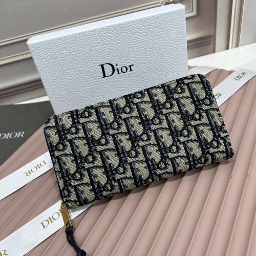 Christian Dior AAA Man Wallets #1075734 $45.00 USD, Wholesale Replica Christian Dior AAA Man Wallets