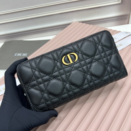 Replica Christian Dior AAA Man Wallets #1075738 $45.00 USD for Wholesale