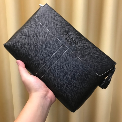 Prada AAA Man Wallets #1075832 $68.00 USD, Wholesale Replica Prada AAA Man Wallets