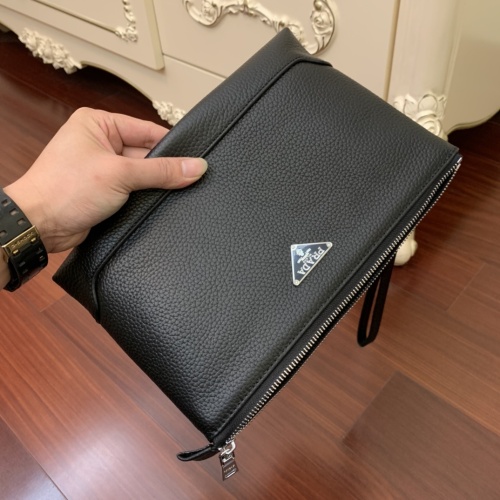 Replica Prada AAA Man Wallets #1075836 $64.00 USD for Wholesale