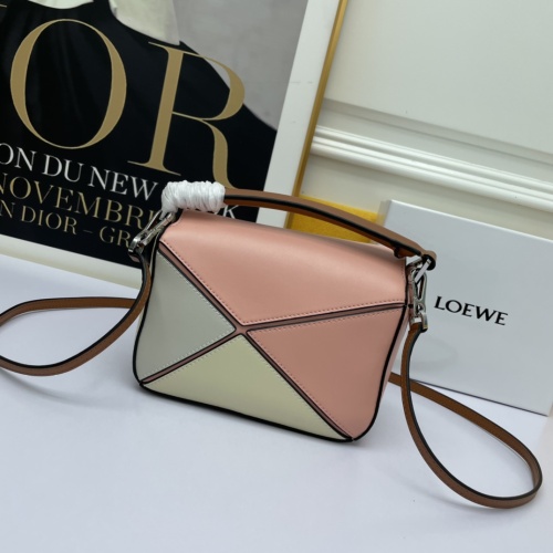 Replica LOEWE AAA Quality Messenger Bags For Women #1076249 $108.00 USD for Wholesale