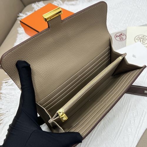 Replica Hermes AAA Quality Wallets #1076478 $52.00 USD for Wholesale