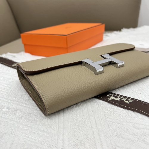 Replica Hermes AAA Quality Wallets #1076484 $52.00 USD for Wholesale