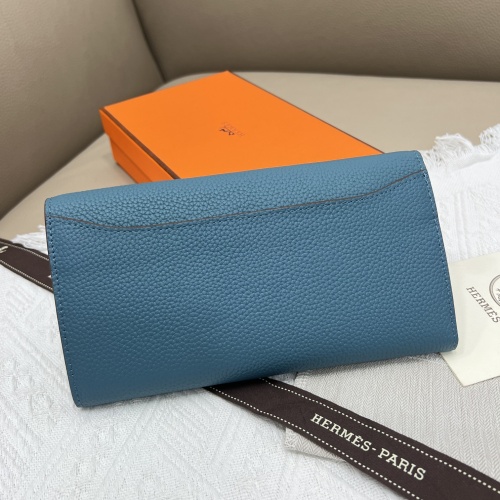 Replica Hermes AAA Quality Wallets #1076493 $52.00 USD for Wholesale