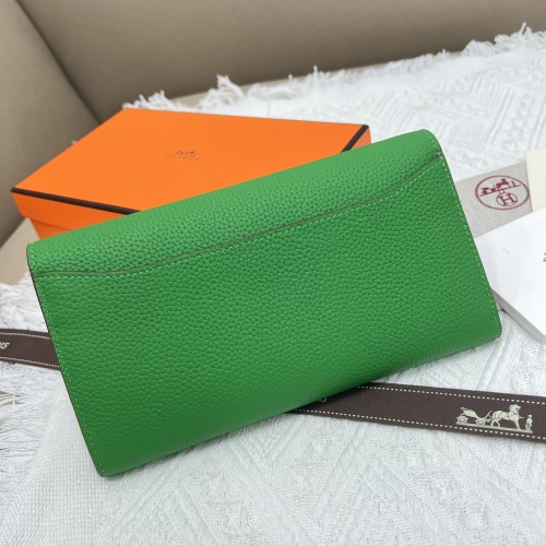 Replica Hermes AAA Quality Wallets #1076495 $52.00 USD for Wholesale