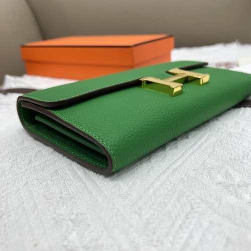 Replica Hermes AAA Quality Wallets #1076495 $52.00 USD for Wholesale