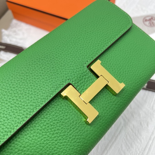 Replica Hermes AAA Quality Wallets #1076495 $52.00 USD for Wholesale