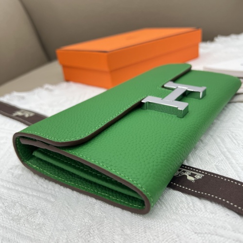 Replica Hermes AAA Quality Wallets #1076496 $52.00 USD for Wholesale