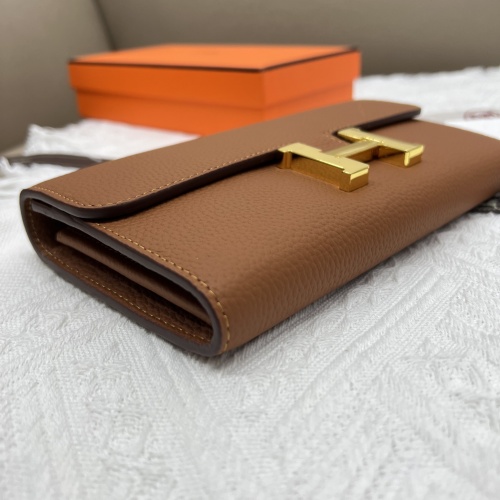 Replica Hermes AAA Quality Wallets #1076497 $52.00 USD for Wholesale