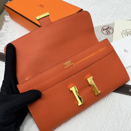 Replica Hermes AAA Quality Wallets #1076502 $52.00 USD for Wholesale