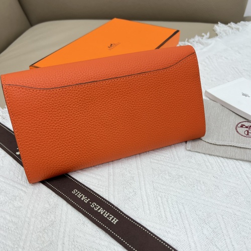 Replica Hermes AAA Quality Wallets #1076505 $52.00 USD for Wholesale