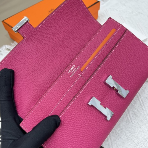 Replica Hermes AAA Quality Wallets #1076507 $52.00 USD for Wholesale