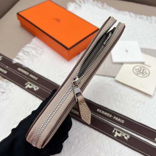 Replica Hermes AAA Quality Wallets #1076531 $52.00 USD for Wholesale