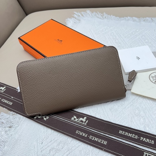 Replica Hermes AAA Quality Wallets #1076532 $52.00 USD for Wholesale