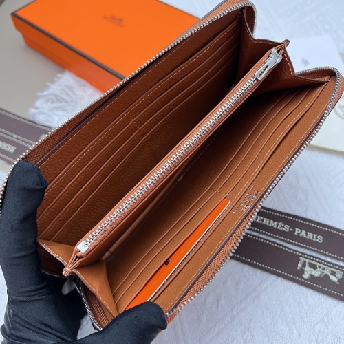 Replica Hermes AAA Quality Wallets #1076533 $52.00 USD for Wholesale