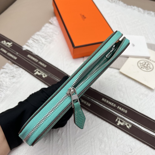 Replica Hermes AAA Quality Wallets #1076536 $52.00 USD for Wholesale