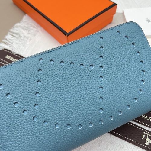 Replica Hermes AAA Quality Wallets #1076537 $52.00 USD for Wholesale