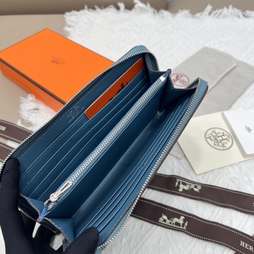 Replica Hermes AAA Quality Wallets #1076543 $52.00 USD for Wholesale