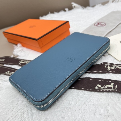 Replica Hermes AAA Quality Wallets #1076543 $52.00 USD for Wholesale