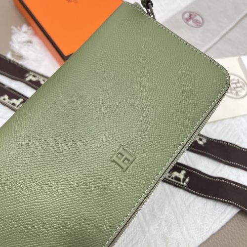 Replica Hermes AAA Quality Wallets #1076544 $52.00 USD for Wholesale