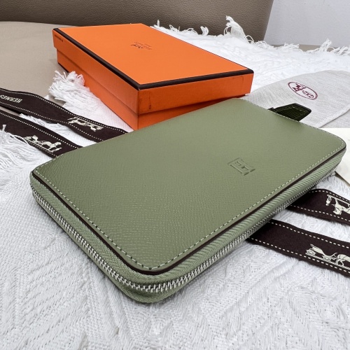 Replica Hermes AAA Quality Wallets #1076544 $52.00 USD for Wholesale