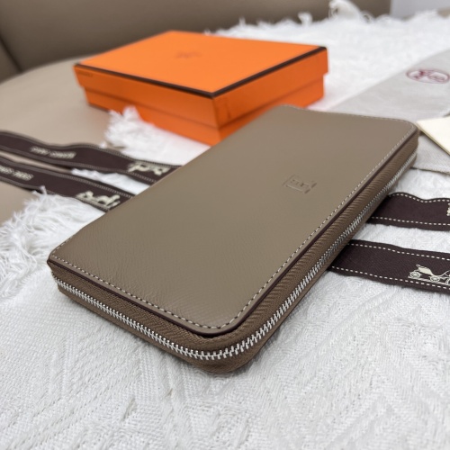 Replica Hermes AAA Quality Wallets #1076546 $52.00 USD for Wholesale