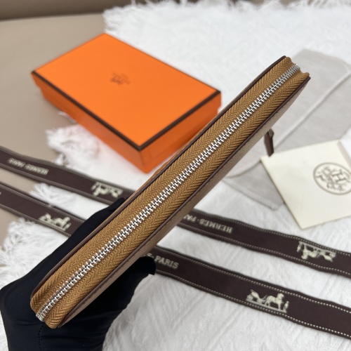 Replica Hermes AAA Quality Wallets #1076547 $52.00 USD for Wholesale