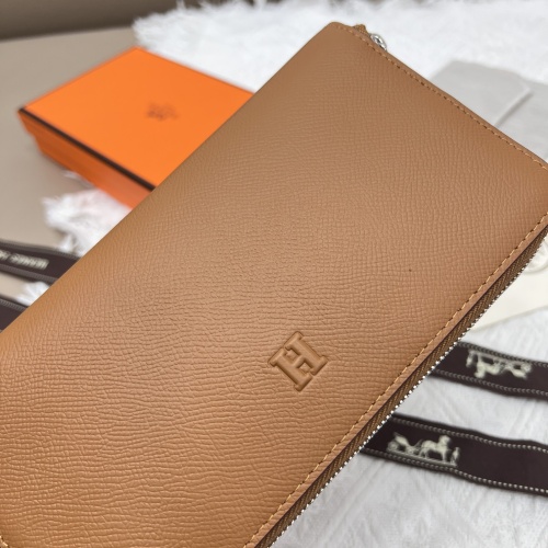 Replica Hermes AAA Quality Wallets #1076547 $52.00 USD for Wholesale