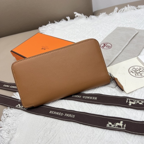 Replica Hermes AAA Quality Wallets #1076547 $52.00 USD for Wholesale