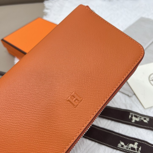 Replica Hermes AAA Quality Wallets #1076550 $52.00 USD for Wholesale